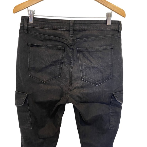 MONFRÈRE Preston Slim Fit Cargo Jeans in Rodium Black Style: 3015182002 - Picture 7 of 9